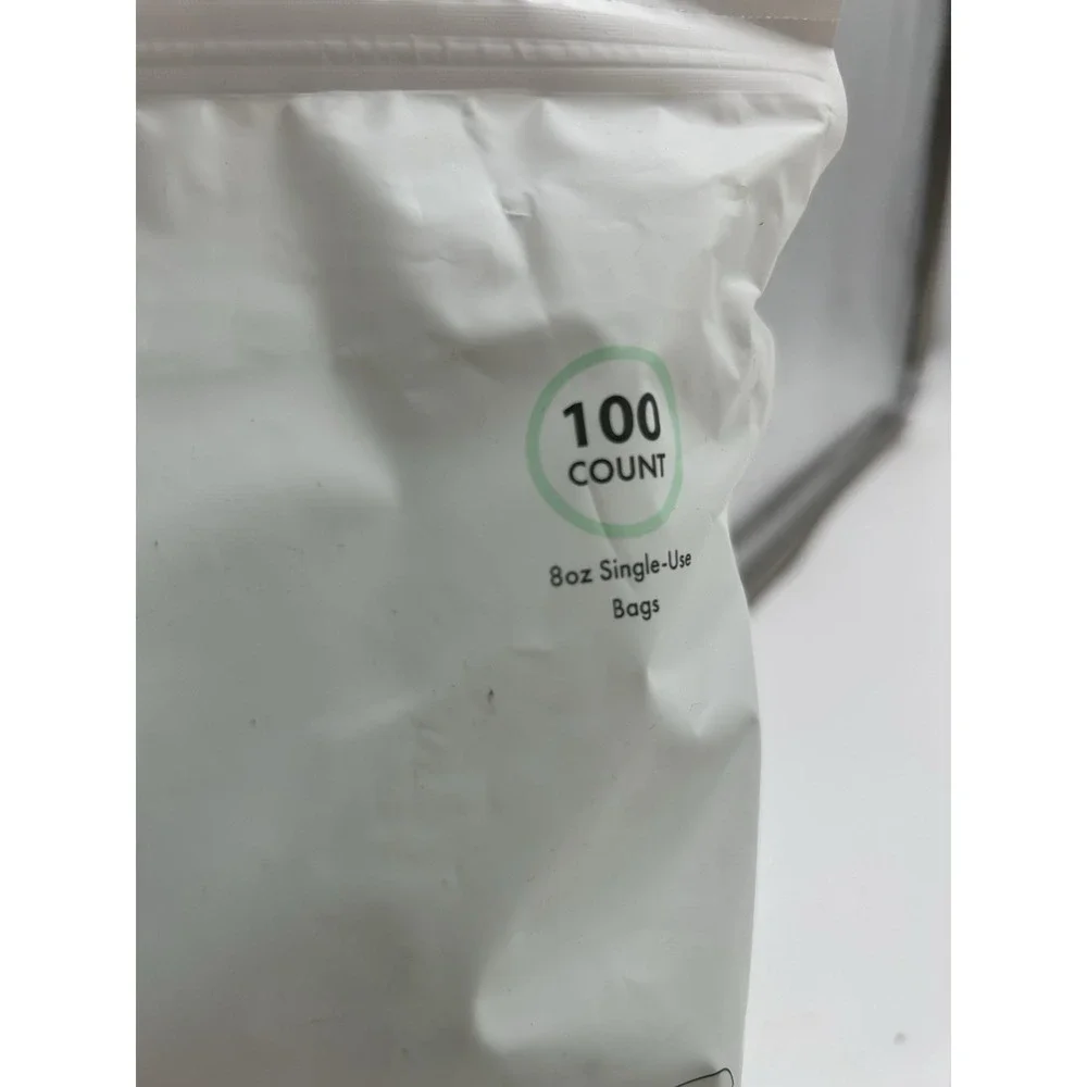 Motif BreastMilk Storage 8 Oz. Bags 100 Count New Sealed